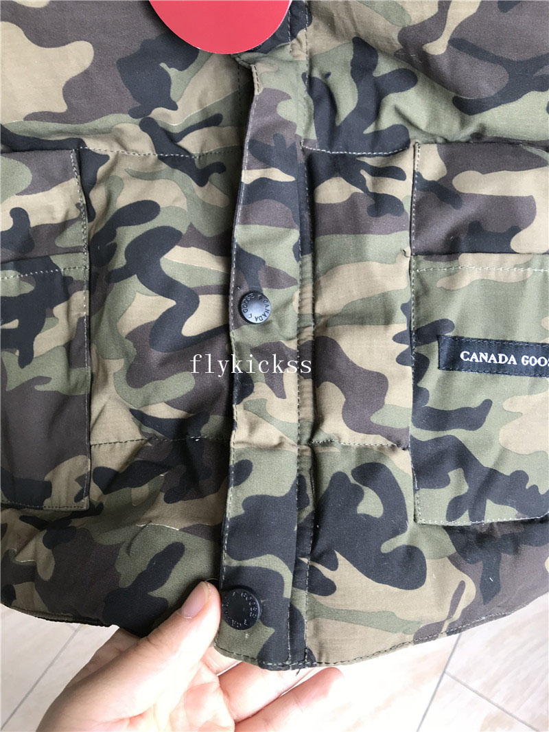 Canada Goose Camo Freestyle Vest Jacket